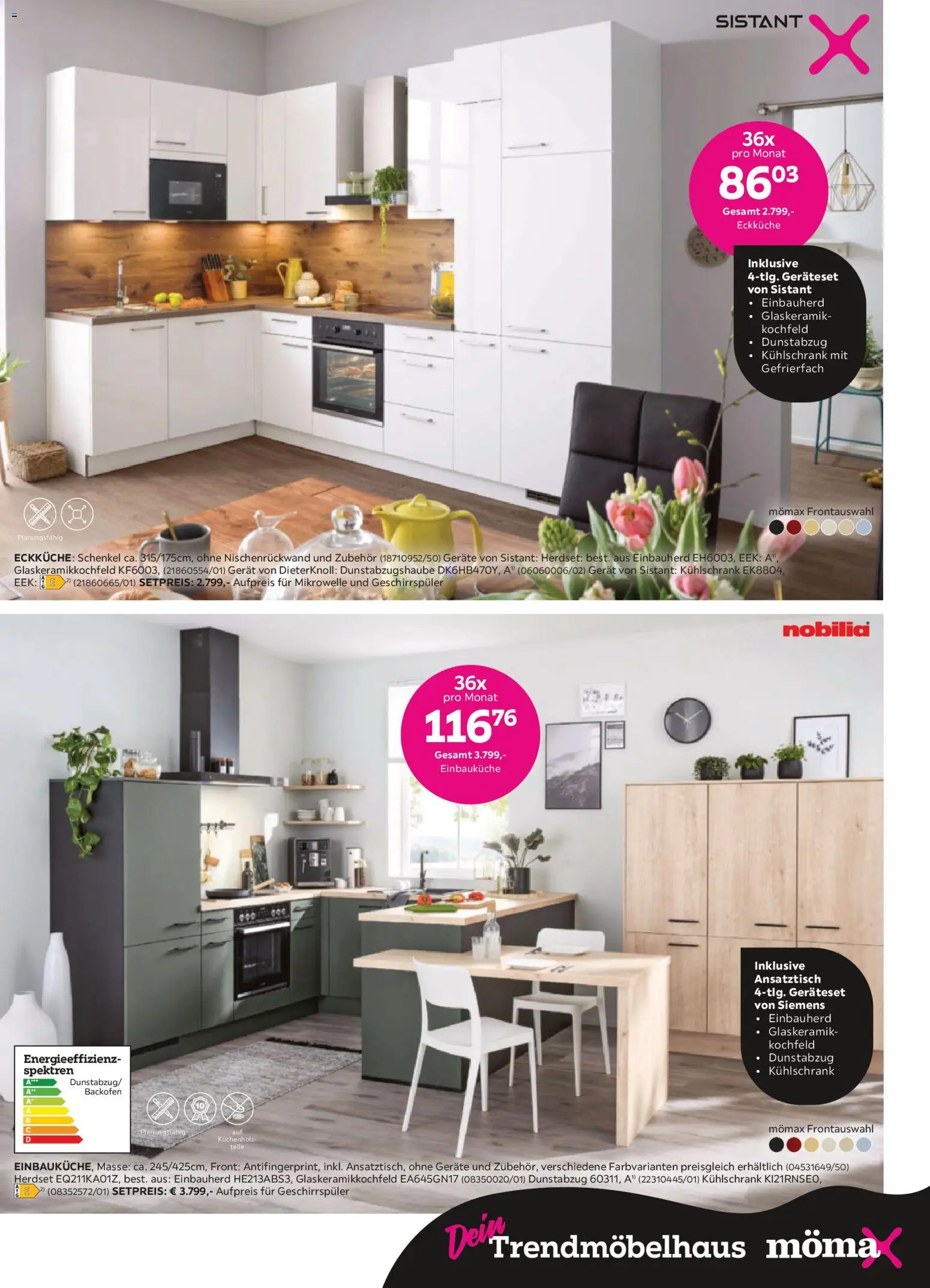 Mömax - Black Friday gültig ab 25.11.2025 | Seite: 13 | Produkte: Kühlschrank, Kochfeld, Mikrowelle, Geschirrspüler