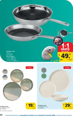 Carrefour - Hypermarkten Promoties  - Voorbeeld van een folder van Carrefour, geldig van 05.11.2025 | Pagina: 30 | Producten: Servies