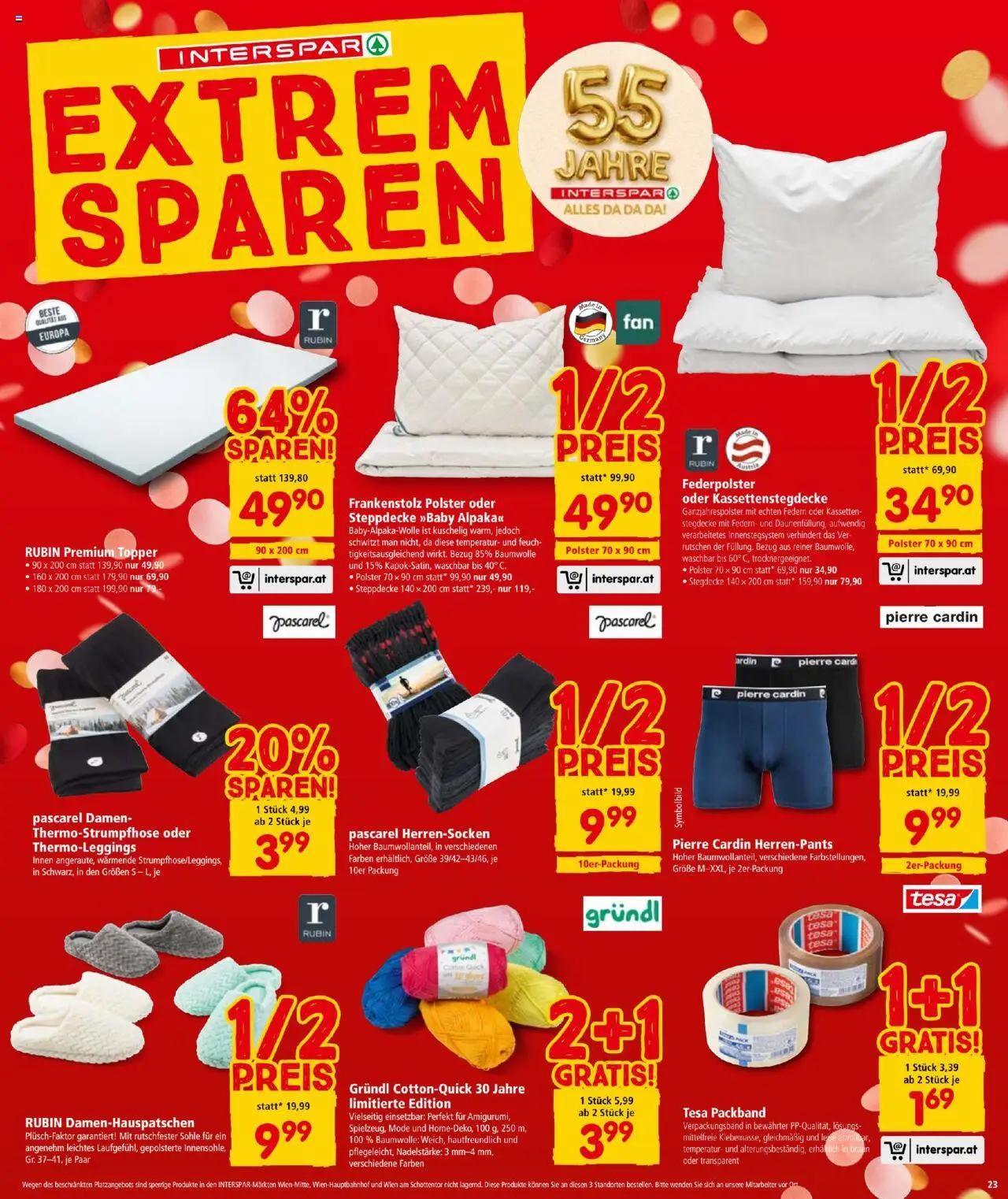 Interspar Flugblatt gültig ab 23.10.2025 | Seite: 23