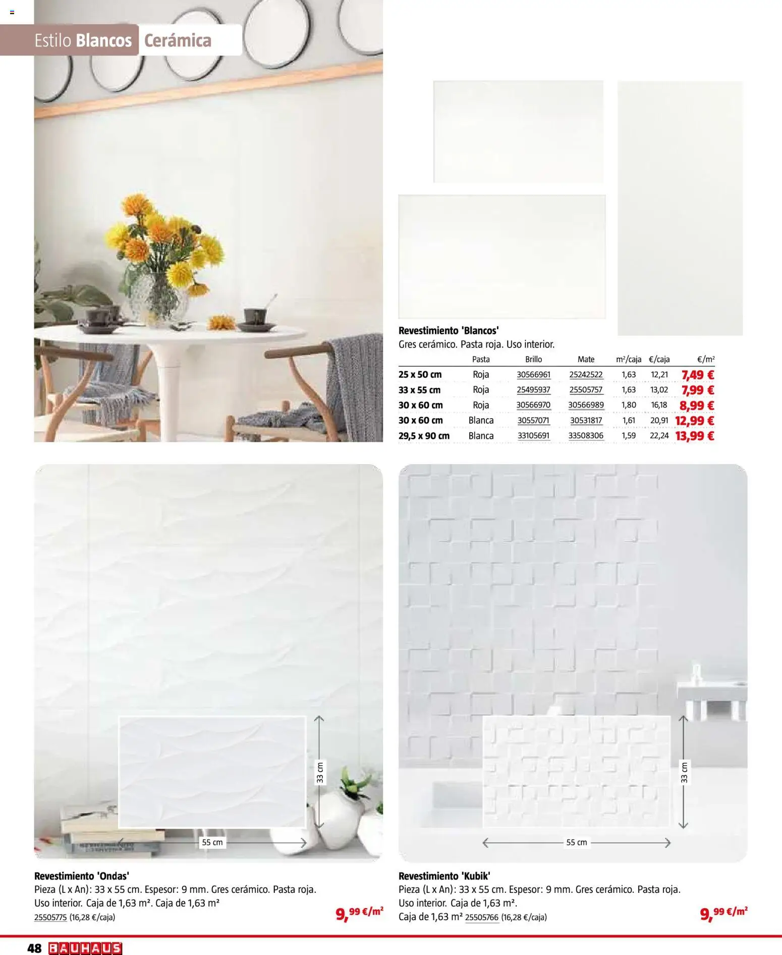 Bauhaus - Suelos y revestimientos │ válido desde el 24.02.2026 | Página: 48 | Productos: Pasta, Caja