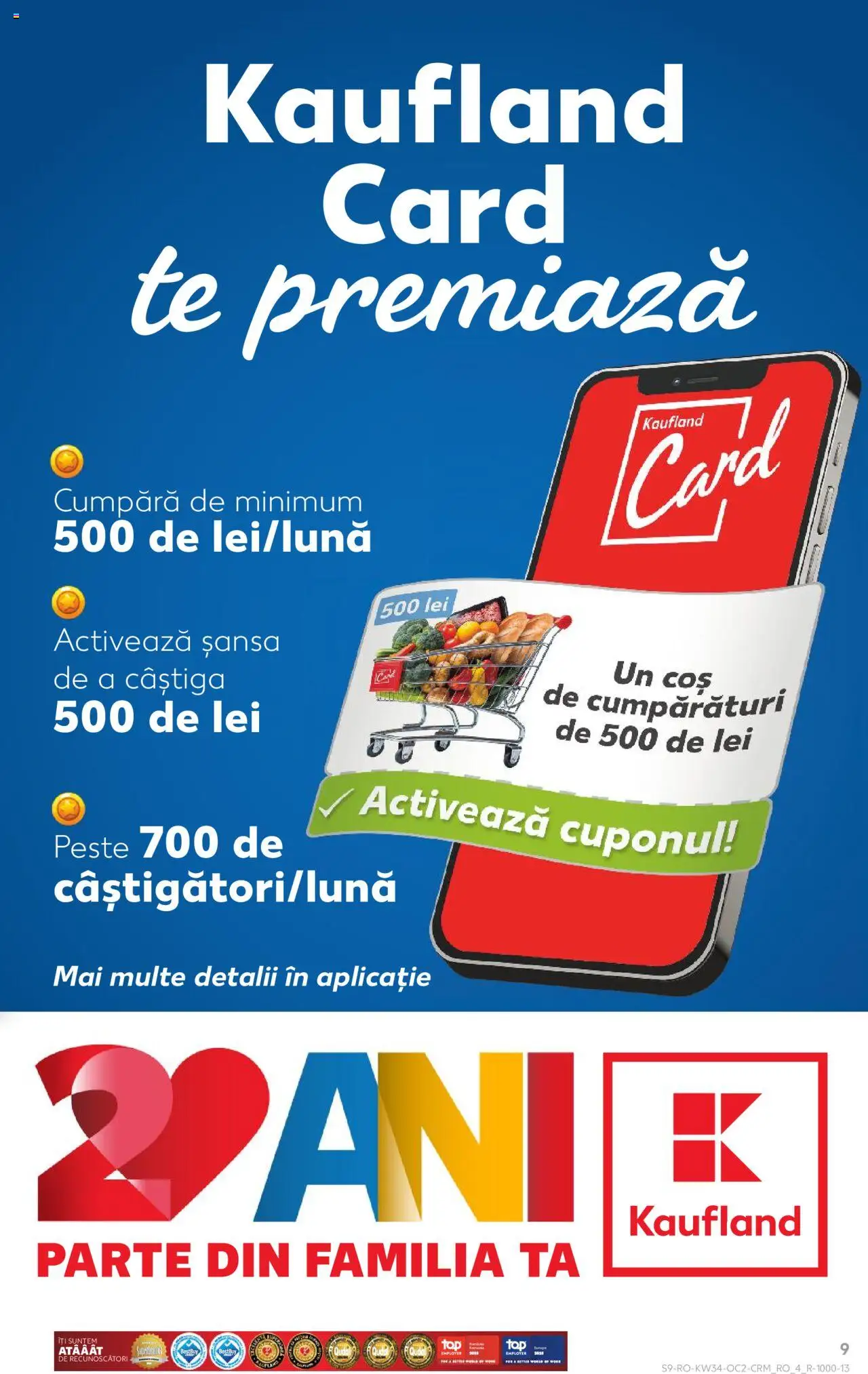 Kaufland RO akciós ujság - amely érvényes a következő dátumtól: 20.08.2025 | Oldal: 9