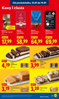 Pogląd oferty "Ciasto maxi karmel, 100 g, 1 kg = 41,90" - ważna od 12.01.2026 | Strona: 51