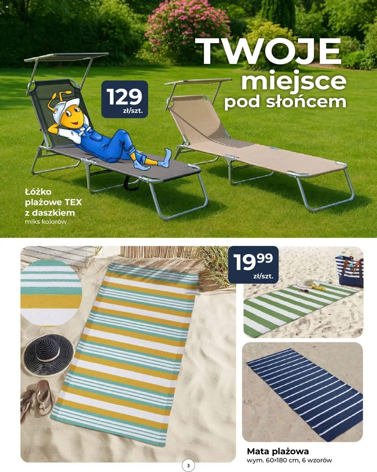 Mrówka Gazetka od 10.07.2025 | Strona: 3 | Produkty: Łóżko
