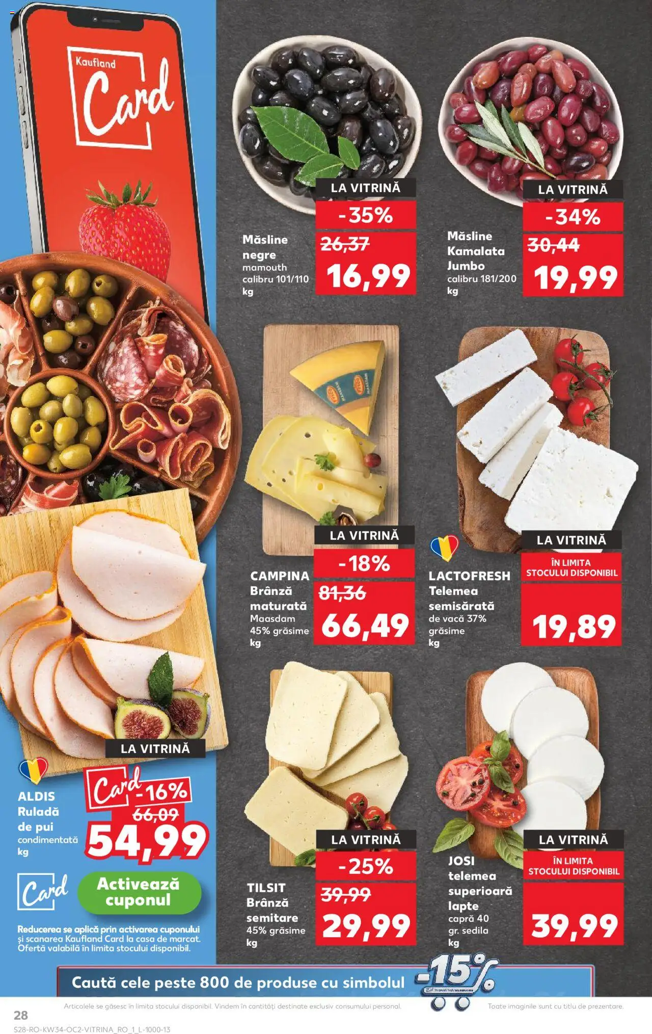 Kaufland RO akciós ujság - amely érvényes a következő dátumtól: 20.08.2025 | Oldal: 28