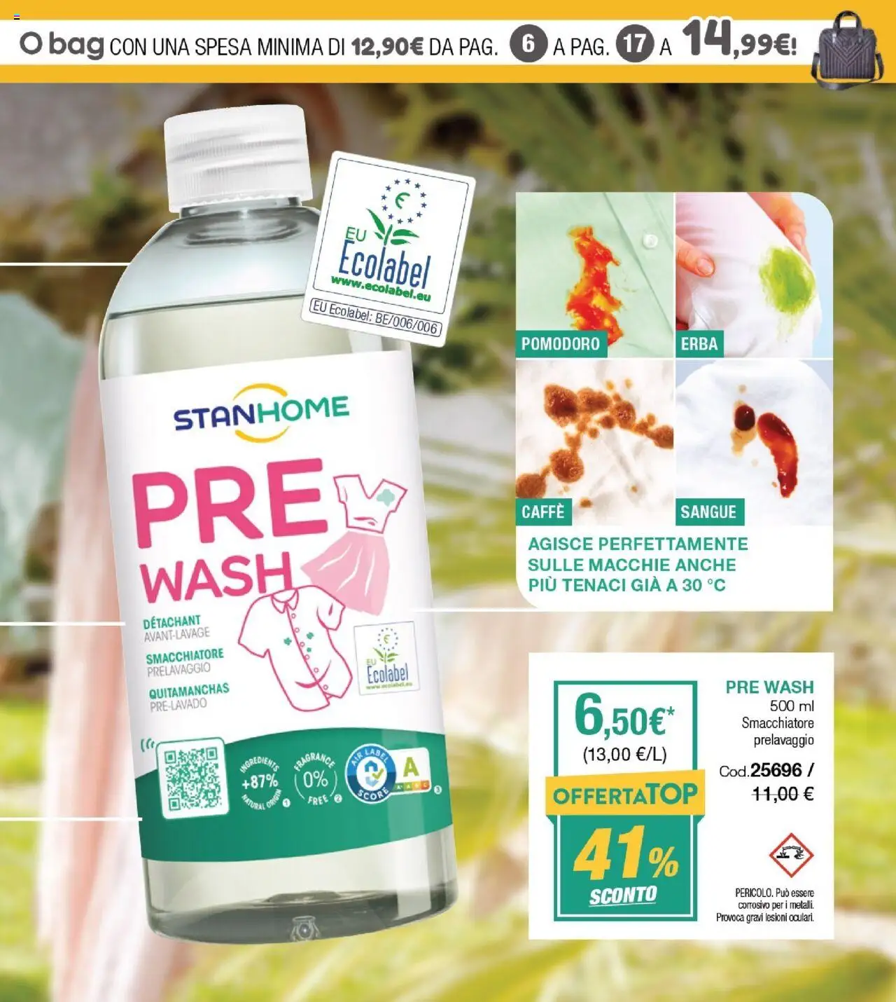 Volantino Stanhome del 09.09.2025 | Pagina: 8 | Prodotti: Caffè, Smacchiatore, Pomodoro