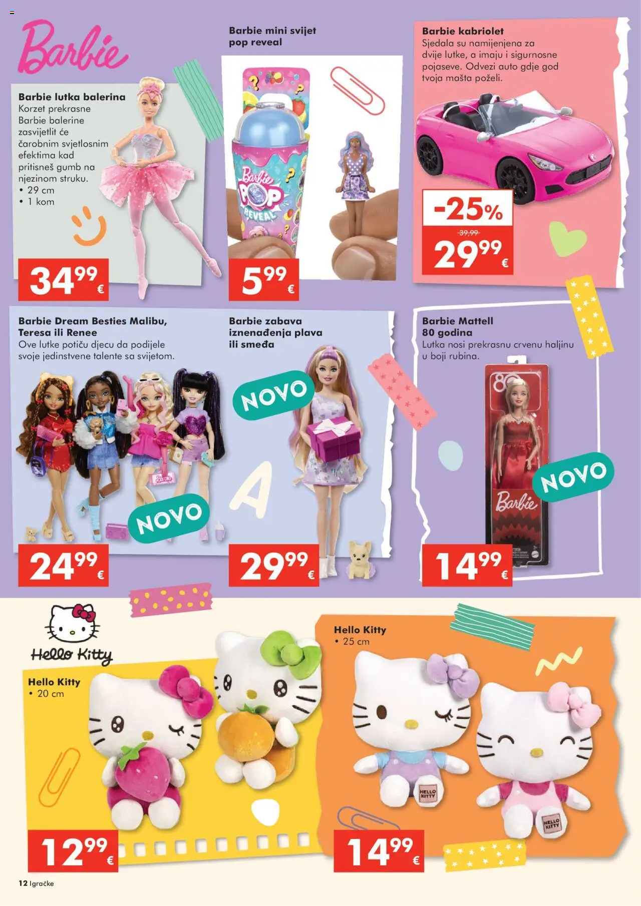 Interspar katalog | vrijedi od 22.10.2025 | Stranica: 12 | Proizvodi: Barbie, Lutka, Lutke