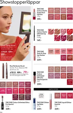 Oriflame erbjudanden 05/26 - Förhandsvisning av reklamblad från butik Oriflame aktuell från 01.04.2026 | Sida: 104 | Produkter: Chili