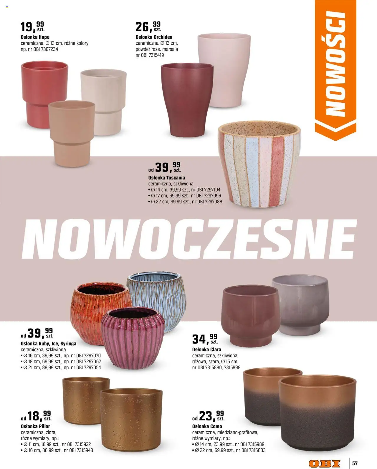 OBI Gazetka - Ogród od 12.03.2025 | Strona: 57