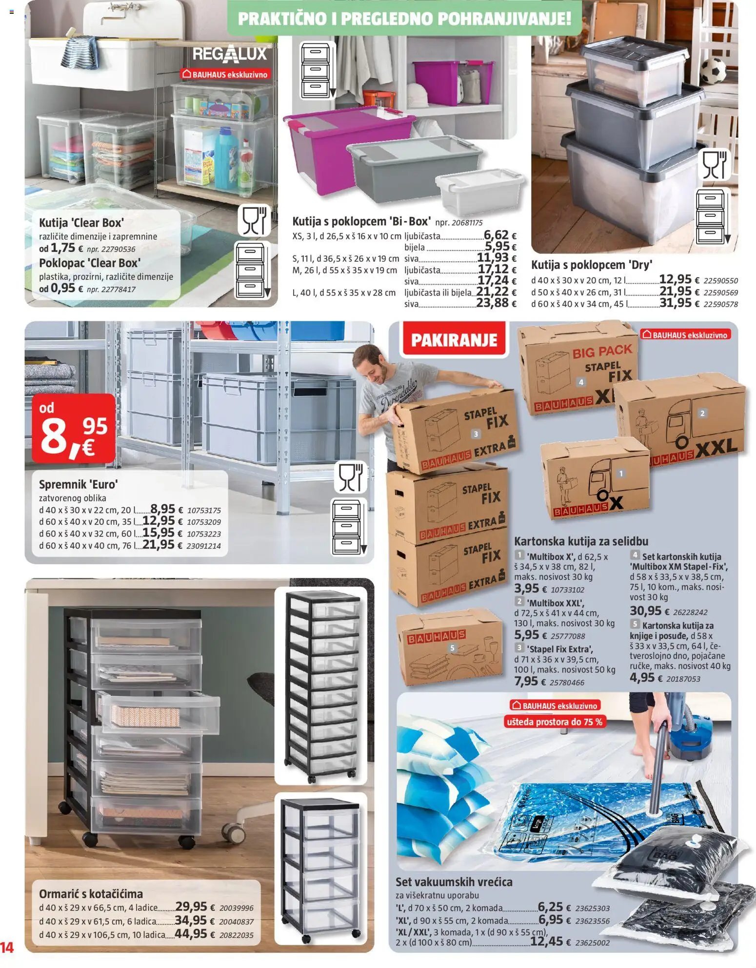 Bauhaus katalog | vrijedi od 01.01.2026 | Stranica: 14 | Proizvodi: Kutija
