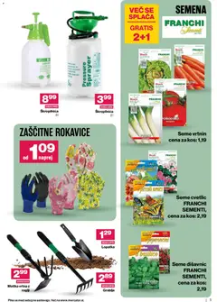 Mercator katalog akcije – veljaven od 11.03.2026 | Stran: 5 | Izdelki: Kos, Zaščitne rokavice, Rokavice