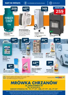 Pogląd oferty "Mrówka Gazetka - Chrzanów" - ważna od 06.11.2025 | Strona: 4 | Produkty: Ścierki z mikrofibry, Cleaner, Piecyk, Wycieraczka