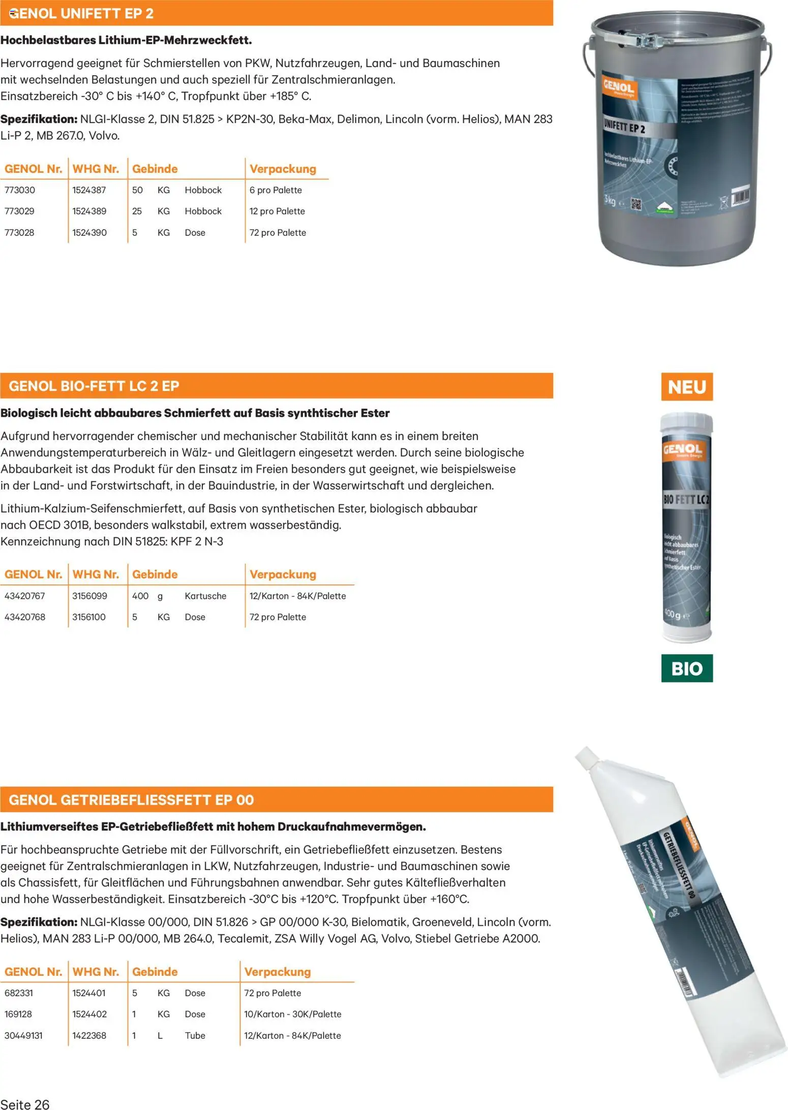 Lagerhaus Genol - Produkt- übersicht gültig ab 03.12.2025 | Seite: 26