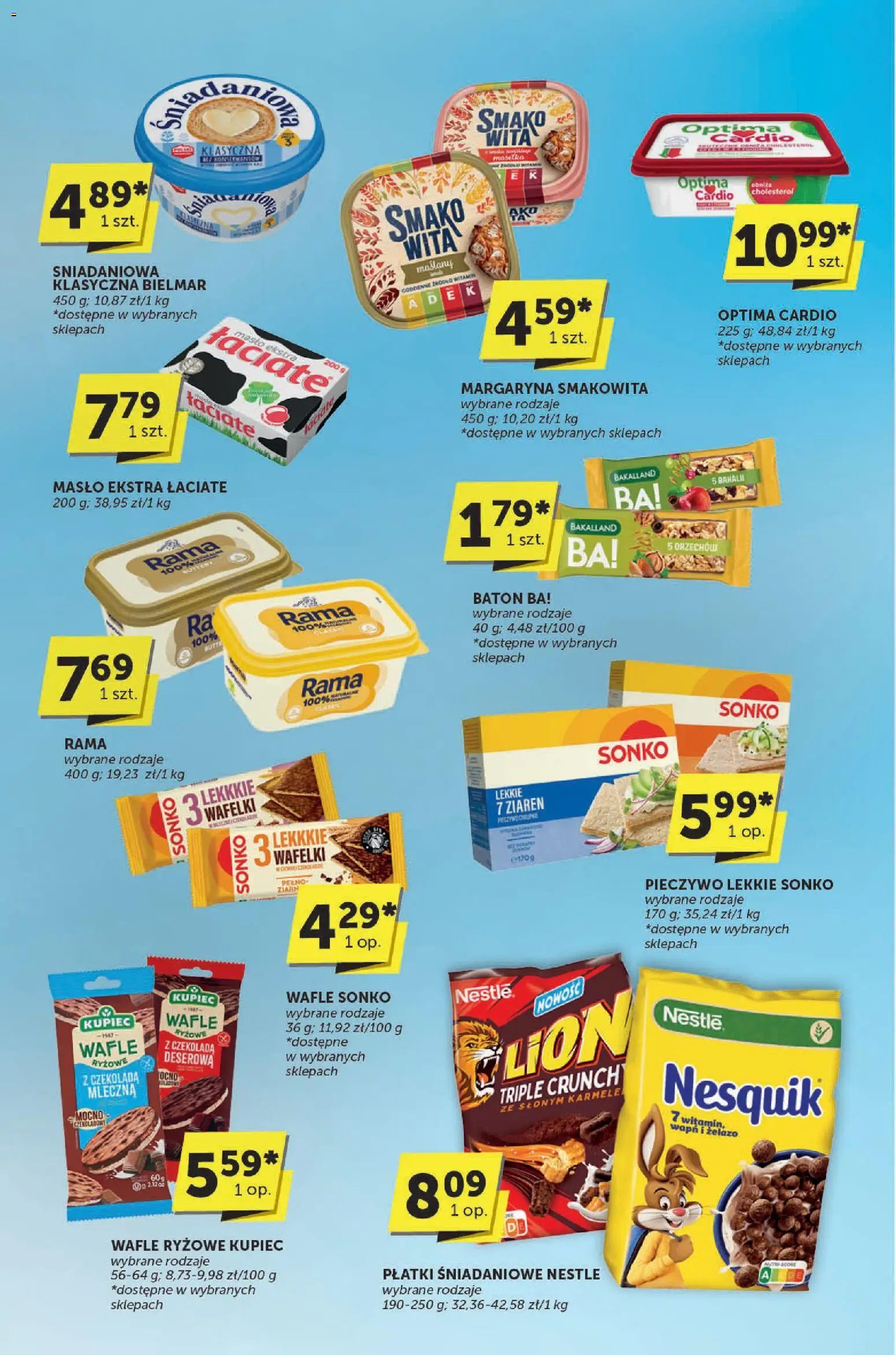 Groszek Gazetka - Katalog od 30.10.2025 | Strona: 5 | Produkty: Wafle, Wafle ryżowe, Baton, Masło
