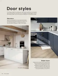 Preview of B&Q - Kitchens valid from 16.12.2025 | Page: 8 | Products: Bar handle, Door, Kitchen, Doors