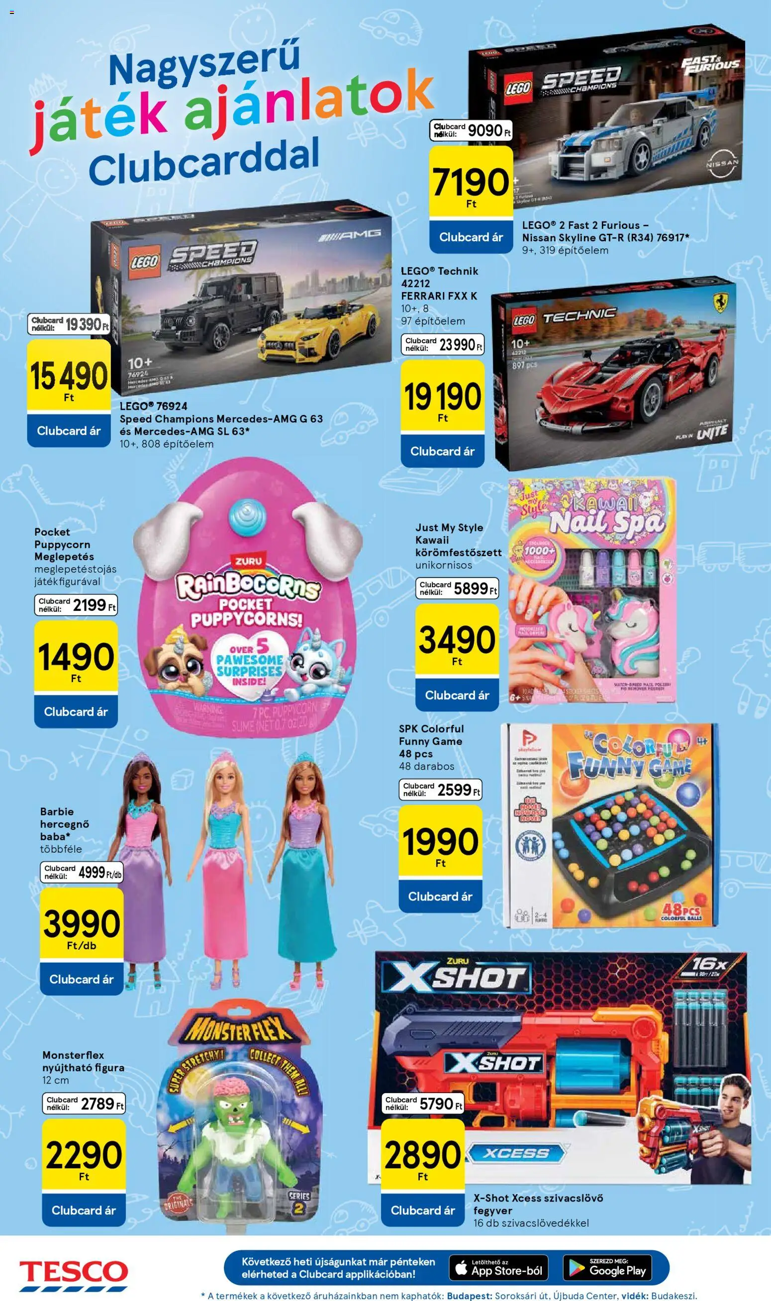 Tesco akciós ujság - amely érvényes a következő dátumtól: 29.01.2026 | Oldal: 14 | Termékek: Játék, Sör