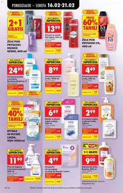 Pogląd oferty "Żel pod prysznic Old Spice, 400 ml, Żel pod prysznic Old Spice, 400 ml, różne rodzaje." - ważna od 16.02.2026 | Strona: 66