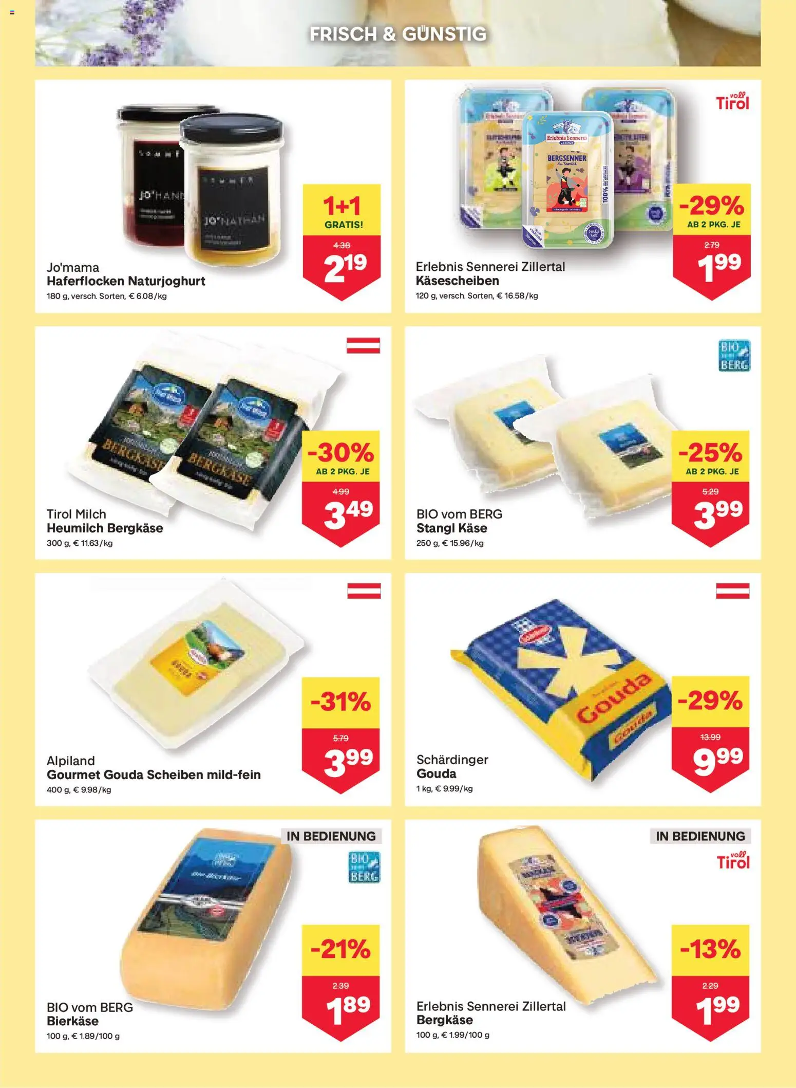 MPREIS Altenmarkt im Pongau gültig ab 27.02.2026 | Seite: 5 | Produkte: Milch, Käse