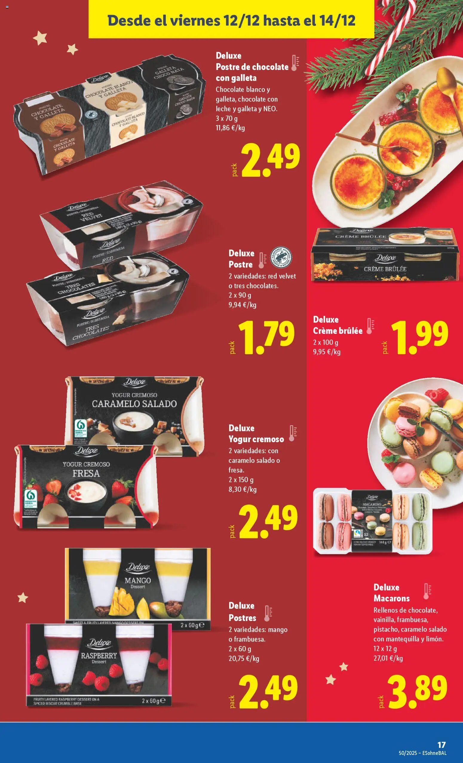 Lidl folleto │ válido desde el 08.12.2025 | Página: 47 | Productos: Leche, Yogur, Chocolate con leche, Συσκευή ροής