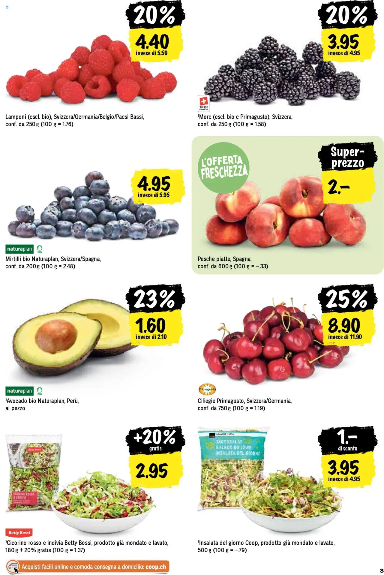 Coop - Una settimana di azioni ab 31.07.2025 | Seite: 3 | Produkte: Avocado