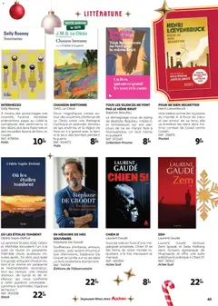 Auchan - Un Noël d'histoires et d'émotions - Voorbeeld van een folder van Auchan, geldig van 05.11.2025 | Pagina: 41 | Producten: La, Nice, Mes