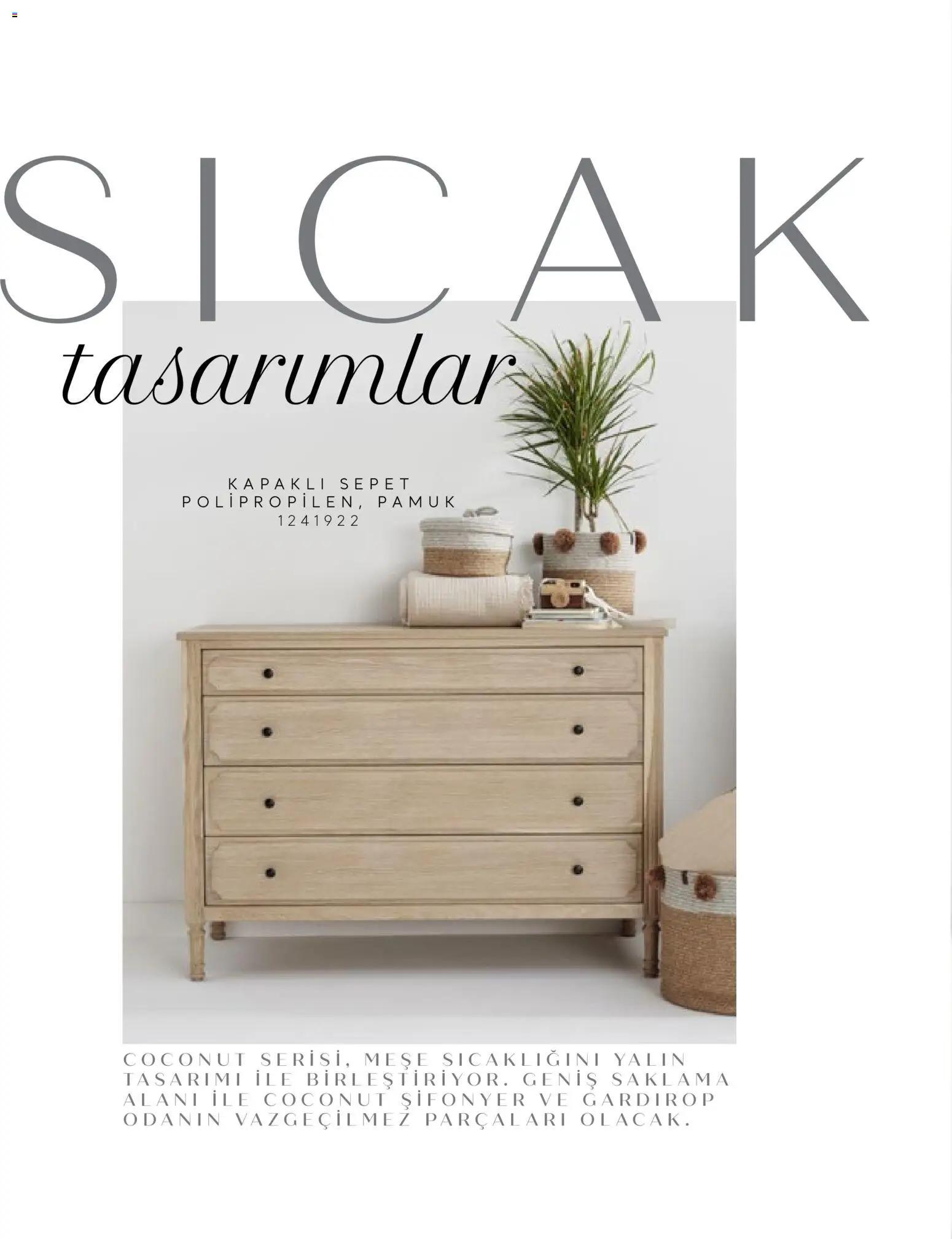 Mudo - Katalog Bebek - 01.01.2026 tarihinden itibaren geçerlidir | Sayfa: 50 | Ürünler: Sepet, Gardırop, Şifonyer