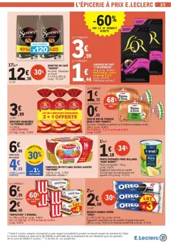 E.Leclerc - Prévisualisation de PAIN DE MIE EN TRANCHE BEAU & BON "HARRYS", Au choix: Céréales et graines ou À la farine complète de blé. 320 g. valide à partir de 23.12.2025 | Page: 25
