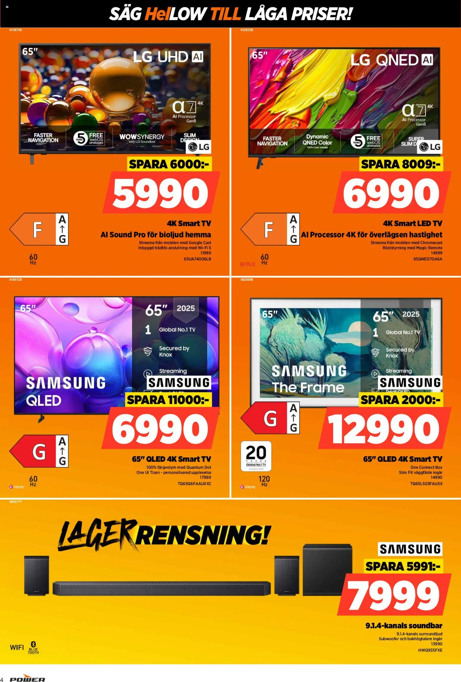 Power reklamblad aktuell från 06.04.2026 | Sida: 4