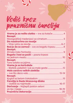 PerSu specijalni katalog - pregled PerSu kataloga - važi od 01.12.2025 | Strana: 3 | Proizvode: Salata, Sto, Medenjaci, Pica