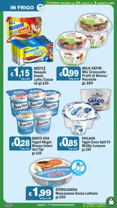 Volantino Primo Prezzo del 24.07.2025 | Pagina: 45