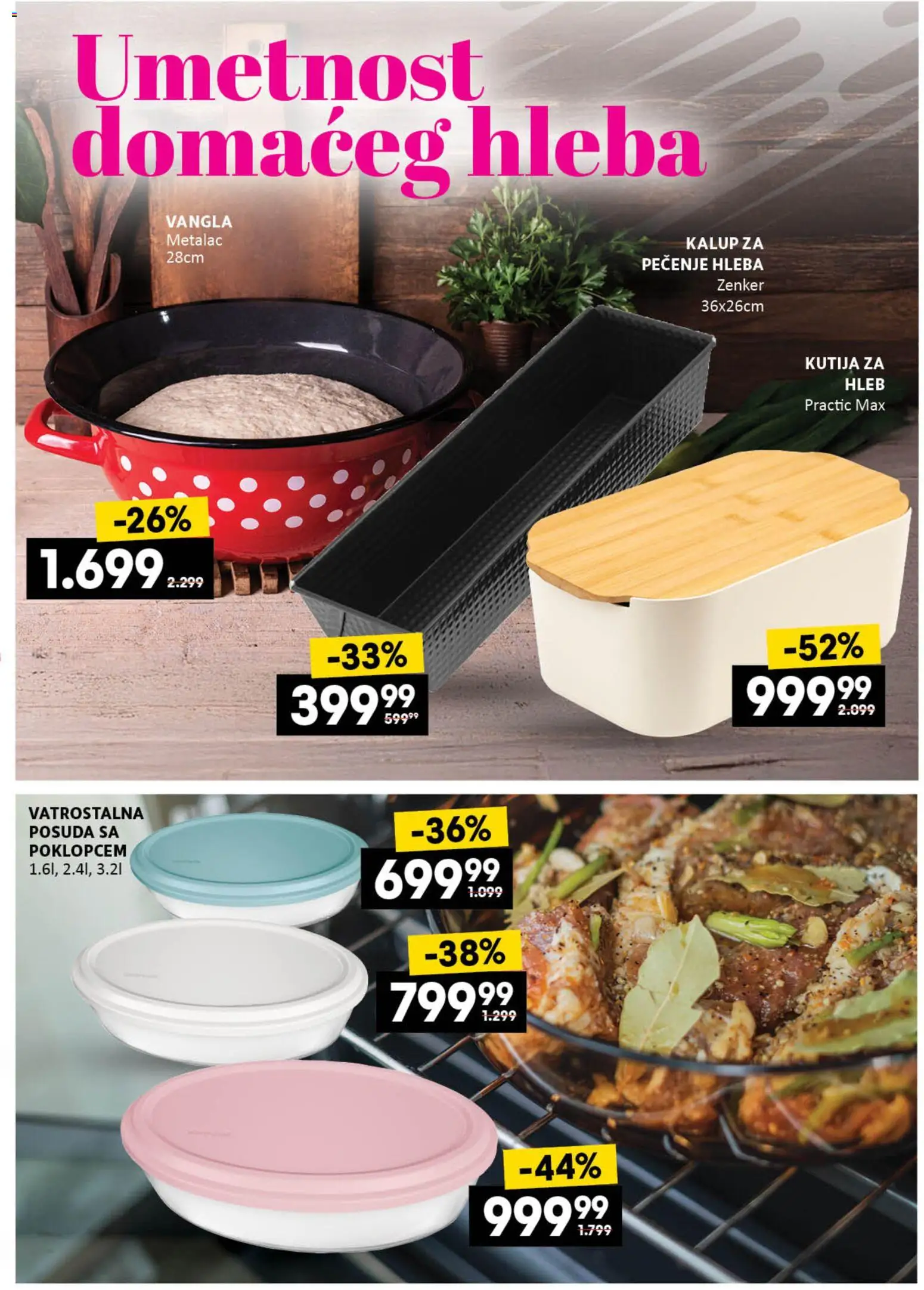 Idea katalog - važi od 12.02.2026 | Strana: 7 | Proizvode: Kutija za hleb, Kutija, Hleb