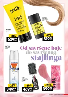 Idea katalog Neprehrane - pregled Idea kataloga - važi od 19.03.2026 | Strana: 17 | Proizvode: Cetka za kosu, Četka, Lak za kosu