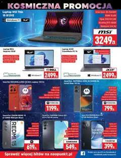 Pogląd oferty "Neopunkt Gazetka" - ważna od 10.11.2025 | Strona: 3 | Produkty: Smartfon, Laptop, Dysk, Bateria