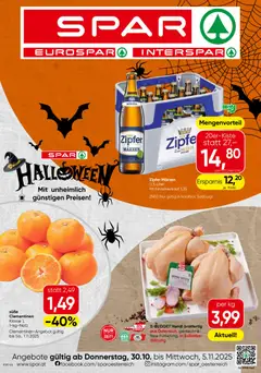 Spar Flugblatt - Salzburg ab 30.10.2025 gültig