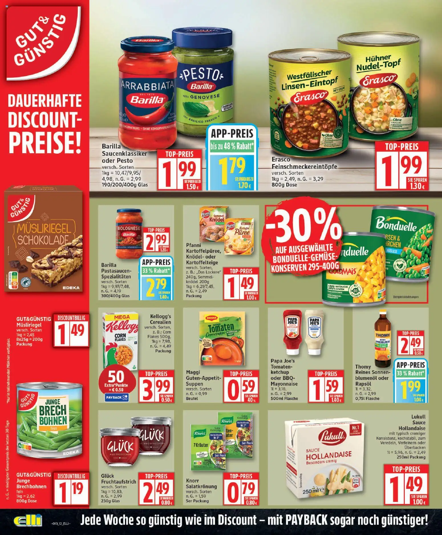 Elli Markt Prospekt Schloß Holte – gültig ab 23.03.2026 | Seite: 12 | Produkte: Schokolade, Knorr, Mayonnaise, Ketchup