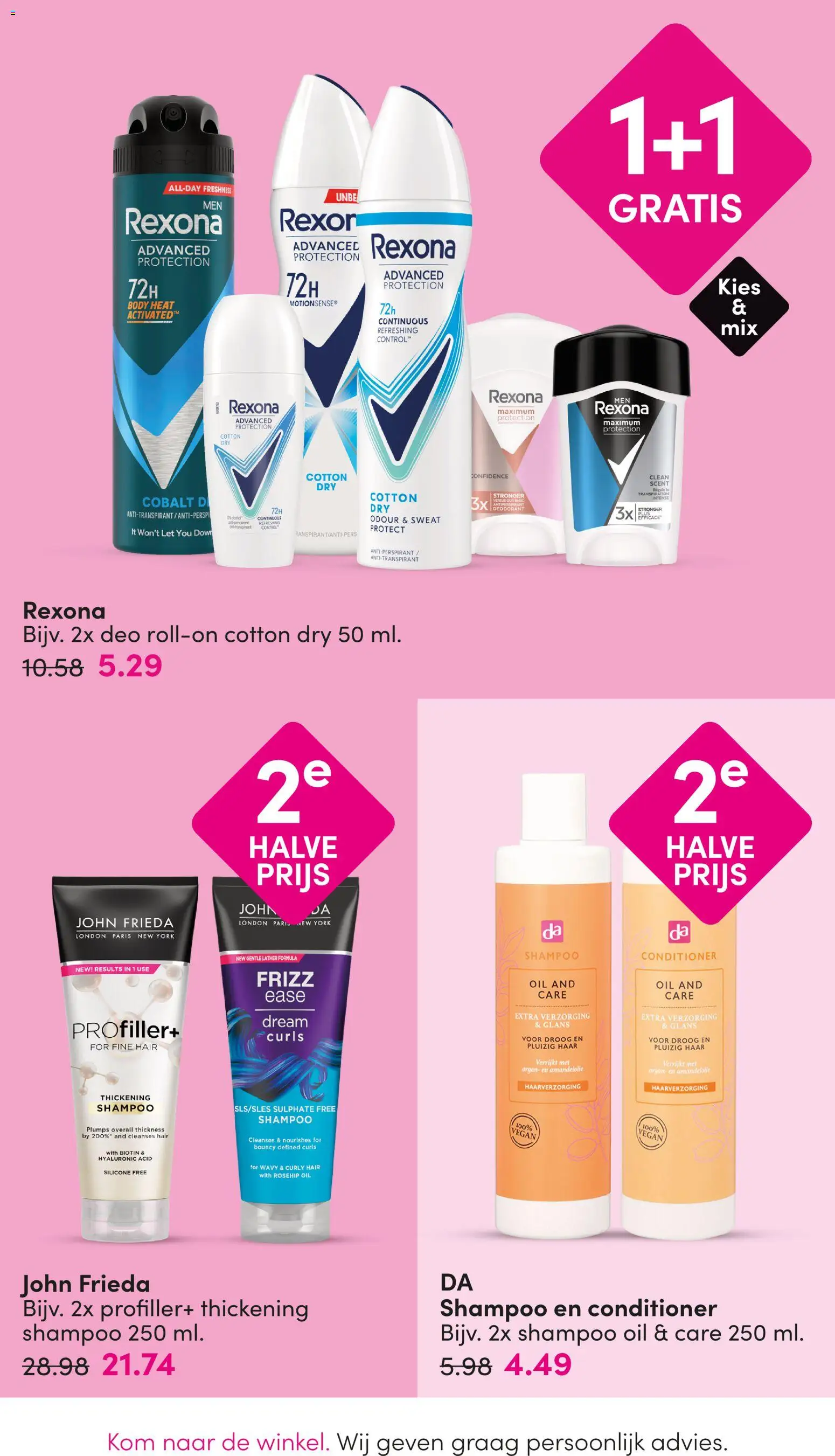 {H1} | Pagina: 6 | Producten: Antitranspirant, Kom, Shampoo, Conditioner