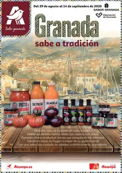 Vista previa Alcampo - Granada sabe a tradición válido desde el 29.08.2025