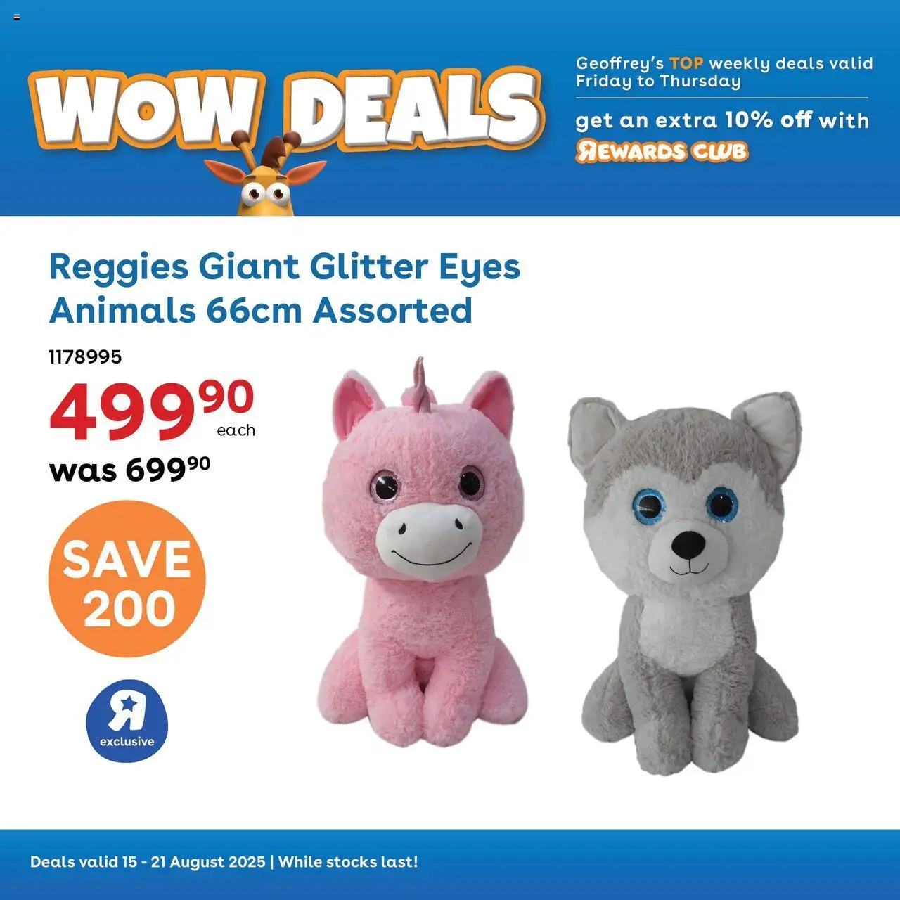Toys R Us WOW Deals │ valid from 15.08.2025 | Page: 5