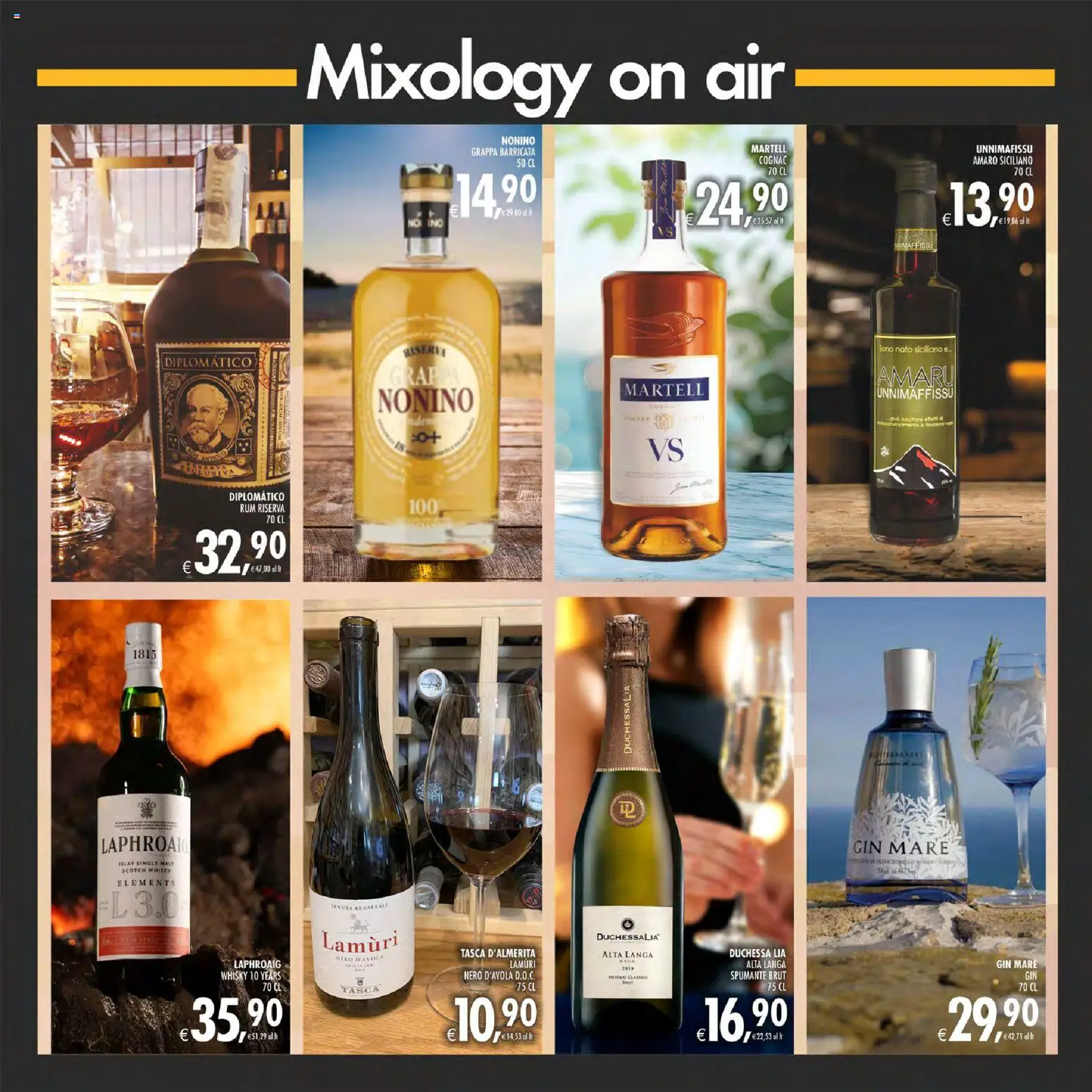 Volantino Decò del 17.03.2026 | Pagina: 28 | Prodotti: Gin, Rum, Spumante, Grappa