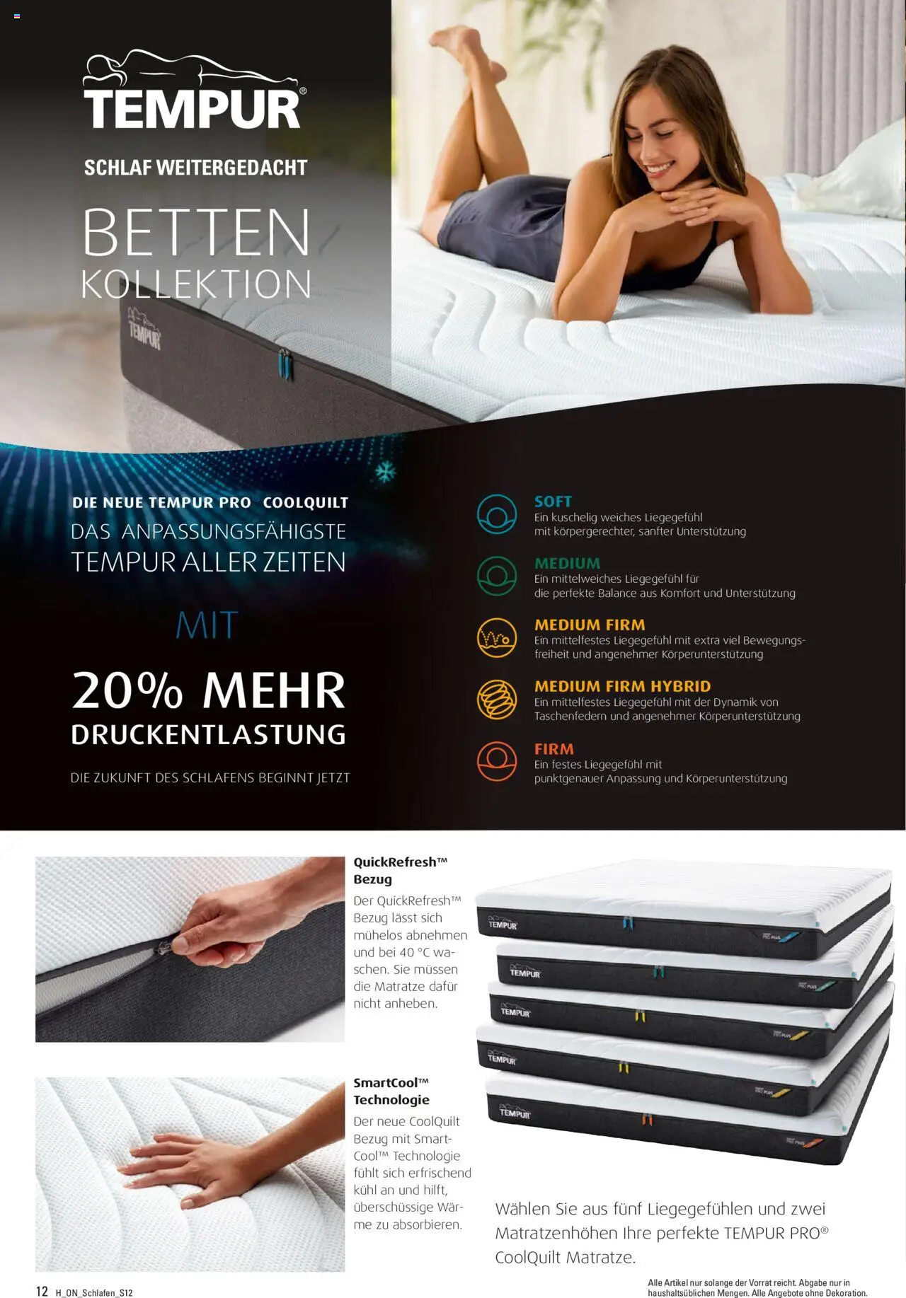 Höffner - Wohnen Spezial - gültig ab dem 13.08.2025 | Seite: 12 | Produkte: Matratze