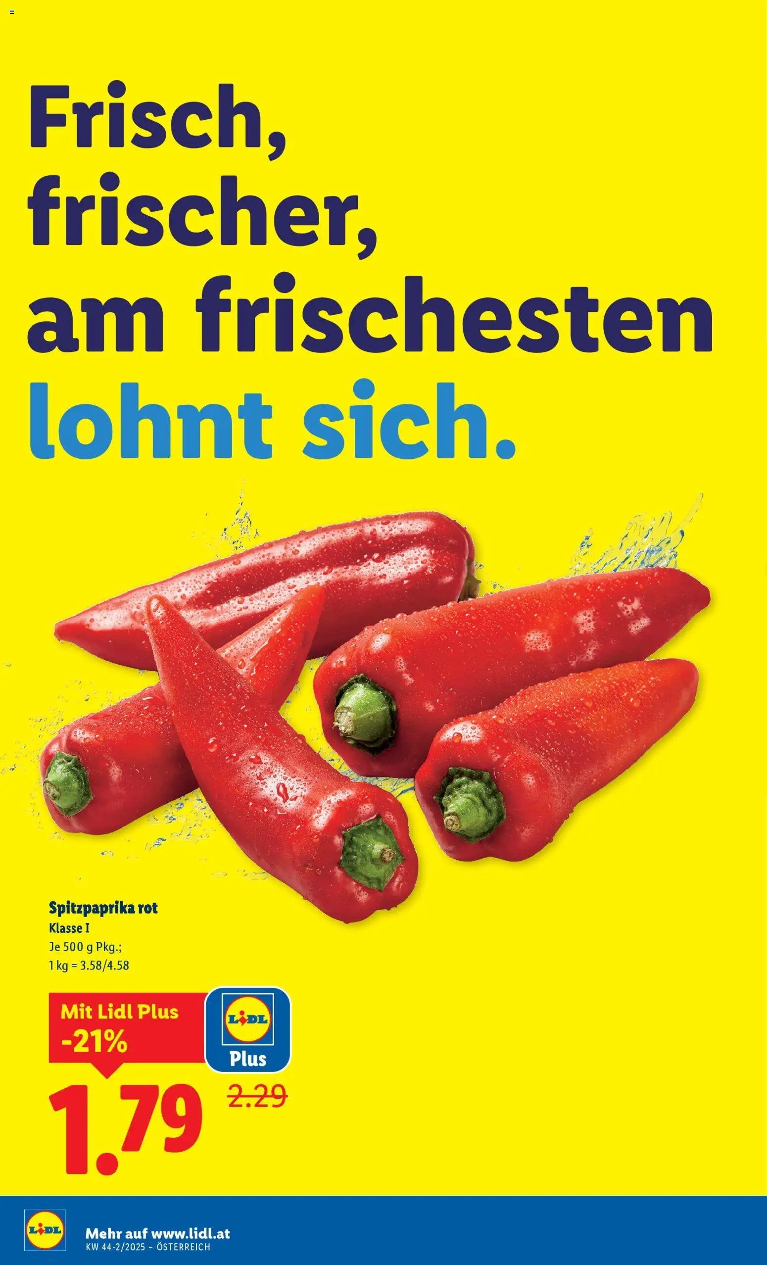 Lidl Flugblatt - Altenmarkt im Pongau, St. Johann im Pongau, Zell am See gültig ab 30.10.2025 | Seite: 4