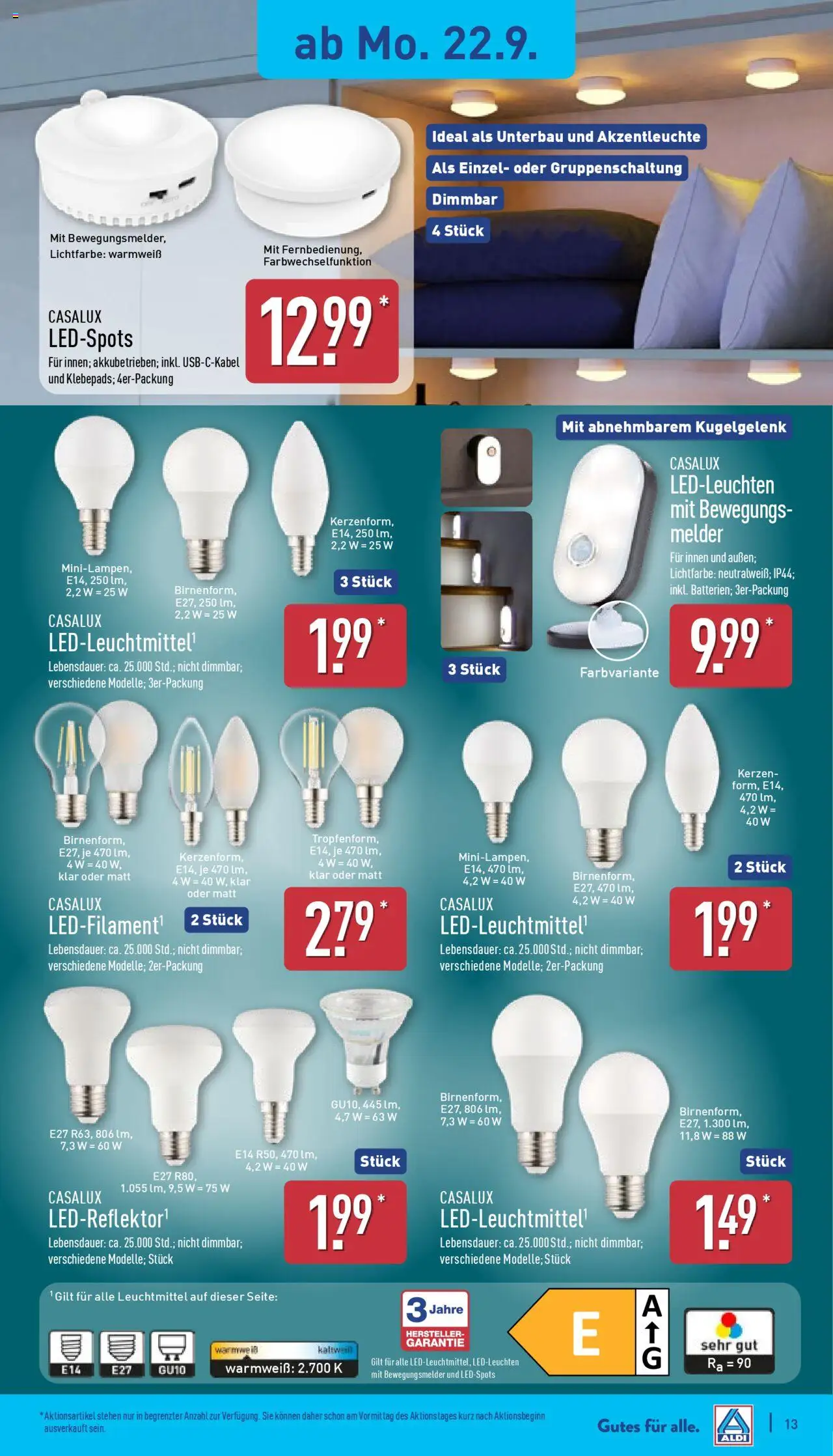 Aldi Prospekt 	 – gültig ab 22.09.2025 | Seite: 17