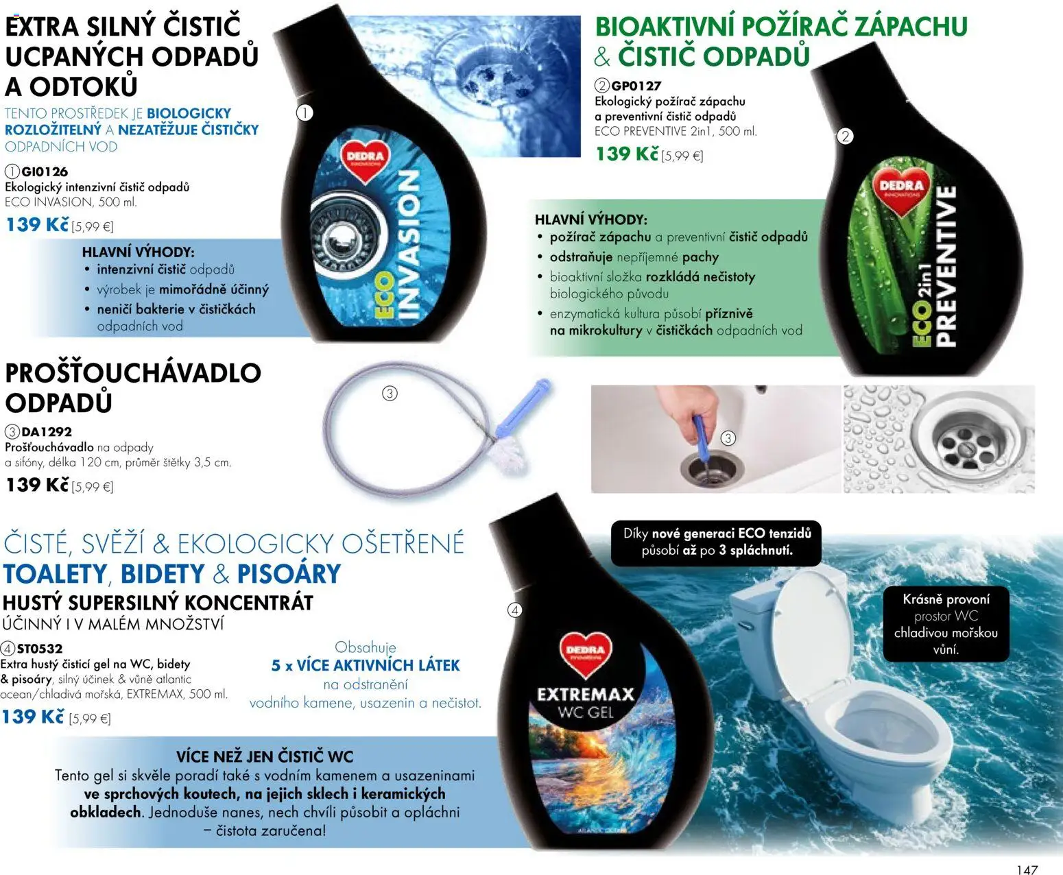 Nové Dedra akcie – leták je platný od 24.04.2026 | Strana: 47 | Produkty: Wc