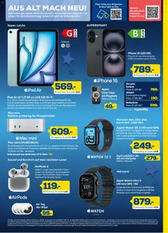 Euronics Aktuelle Angebote ab 12.12.2025 gültig | Seite: 9 | Produkte: Apple watch, Airpods, Ipad, Audio