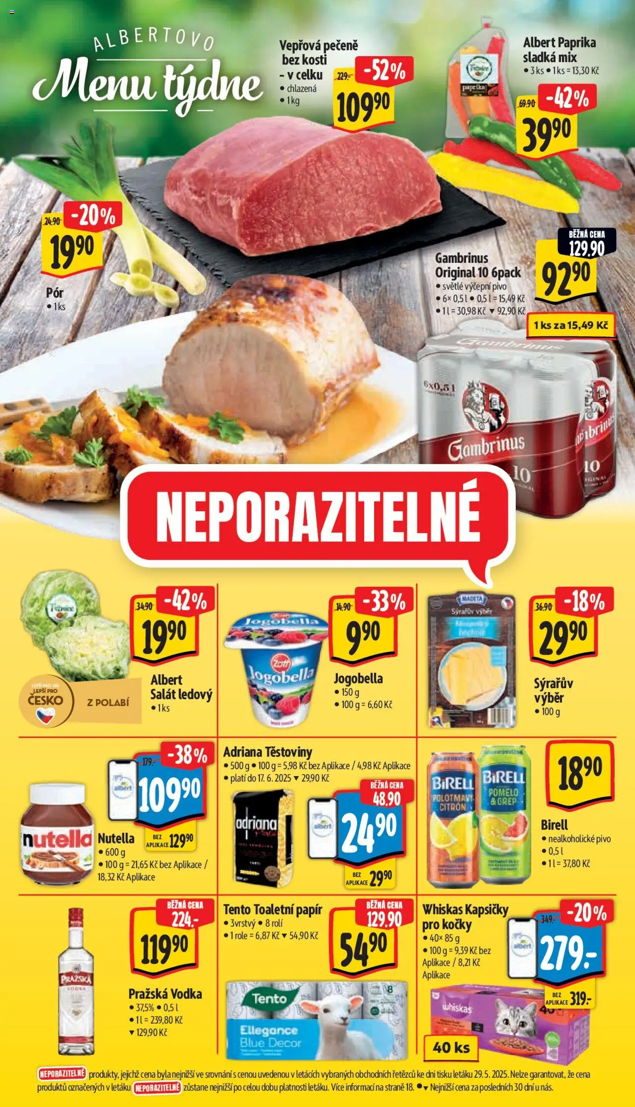 Albert leták - Supermarket od 04.06.2025 | Strana: 41 | Produkty: Pomelo, Salát, Toaletní papír, Nealkoholické pivo