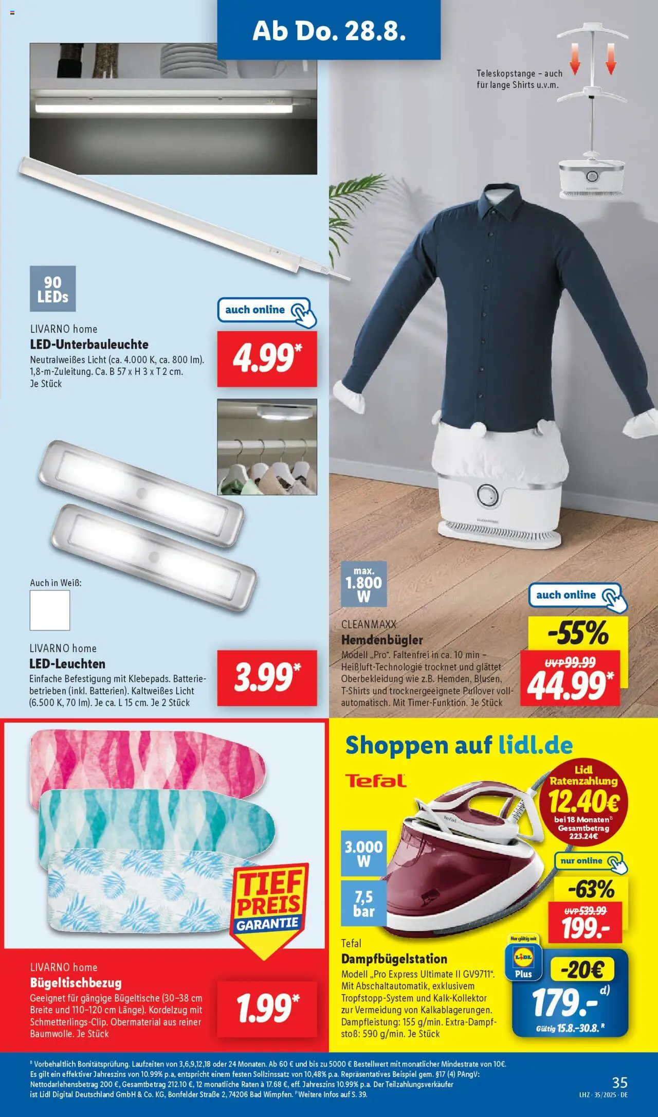 Lidl Prospekt Uffenheim - gültig ab dem 25.08.2025 | Seite: 47 | Produkte: Batterie, Bad, Pullover