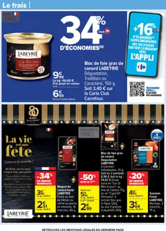 Carrefour - Prévisualisation de Carrefour catalogue semaine 7 valide à partir de 10.02.2026 | Page: 50 | Produits: Figue, Foie Gras de Canard, Poivre, Saumon