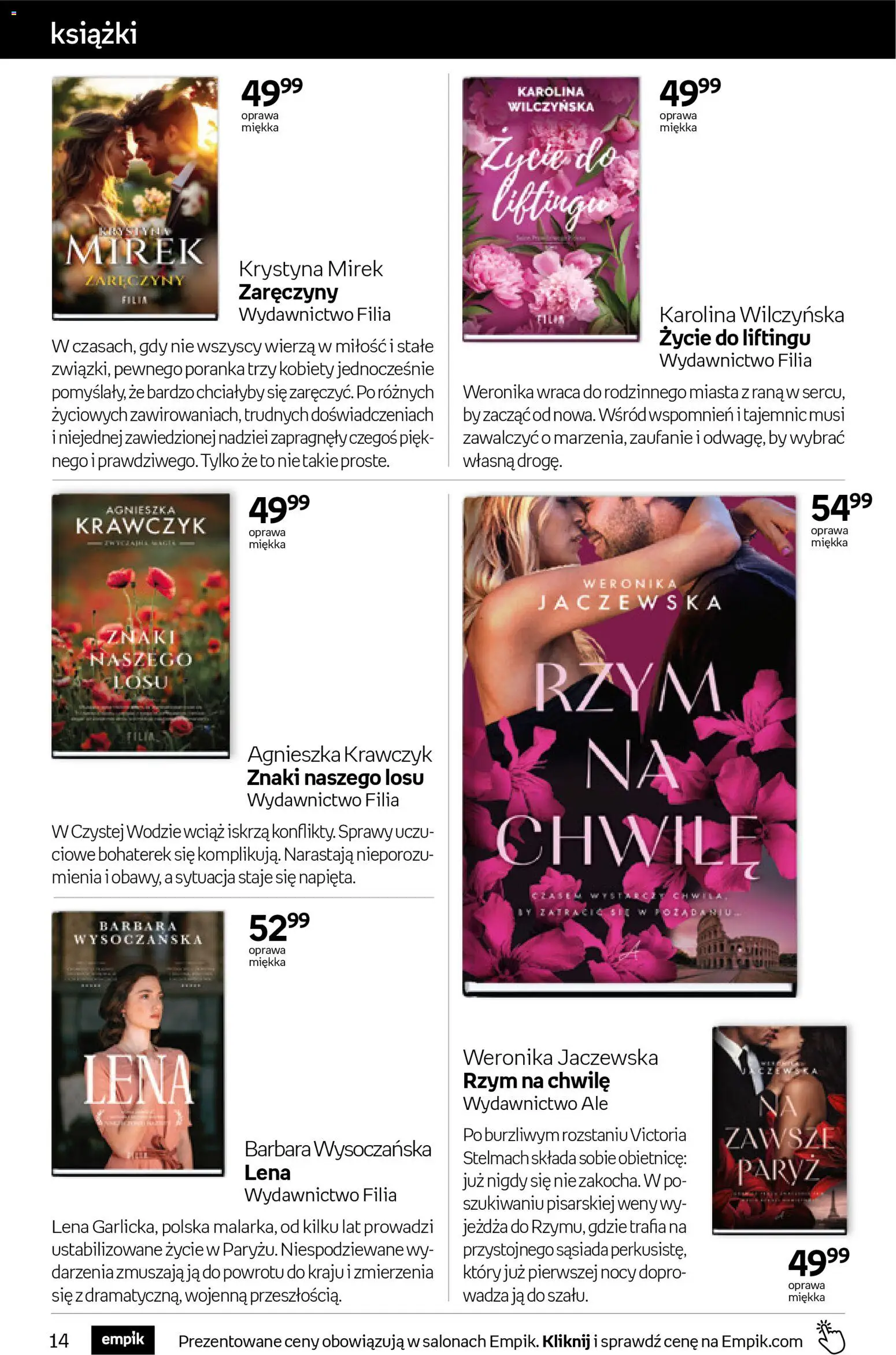 Empik Black Friday od 29.10.2025 | Strona: 14 | Produkty: Książki