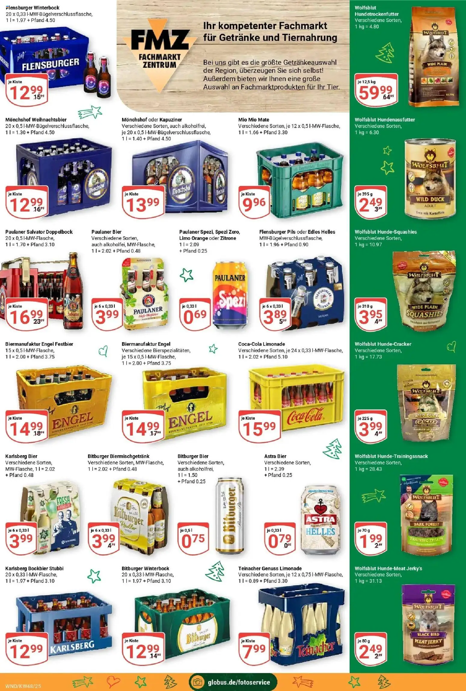 Globus prospekt St. Wendel	 – gültig ab 23.11.2025 | Seite: 18 | Produkte: Pils, Astra, Limonade, Kartoffeln