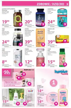 Pogląd oferty "Hebe gazetka" - ważna od 19.03.2026 | Strona: 9 | Produkty: Prezerwatywy, Szampon, Krem, Melisa