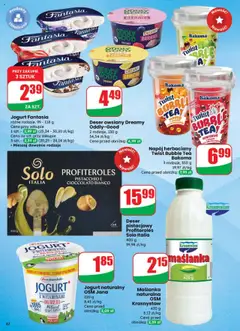 Dino Gazetka od 18.06.2025 | Strona: 42 | Produkty: Mango, Maślanka, Jogurt naturalny, Profiteroles